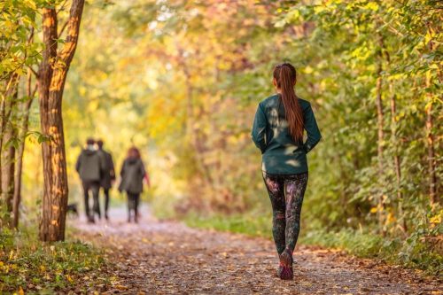 Woman walking