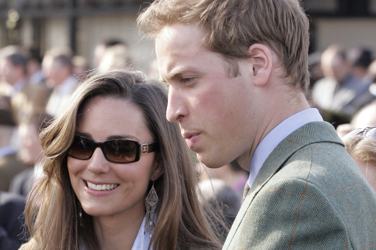 Kate Middleton and Prince William attend day 1 of the Cheltenham Horse Racing Festival on March 13, 2007 in Cheltenham, England.
