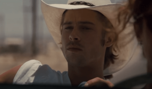 Brad Pitt in "Thelma & Louise"