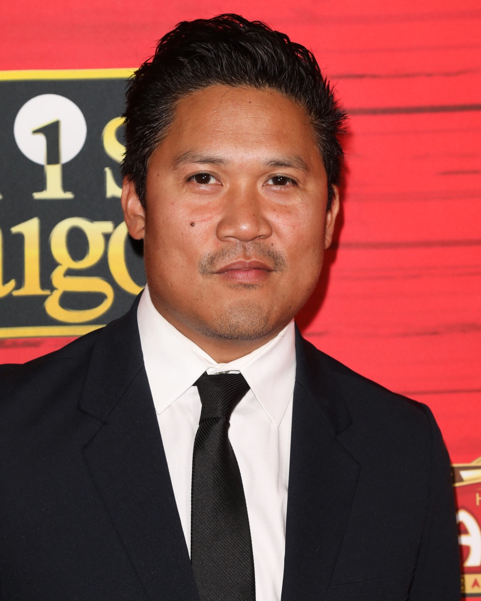 Dante Basco Hook actor on red backgroud