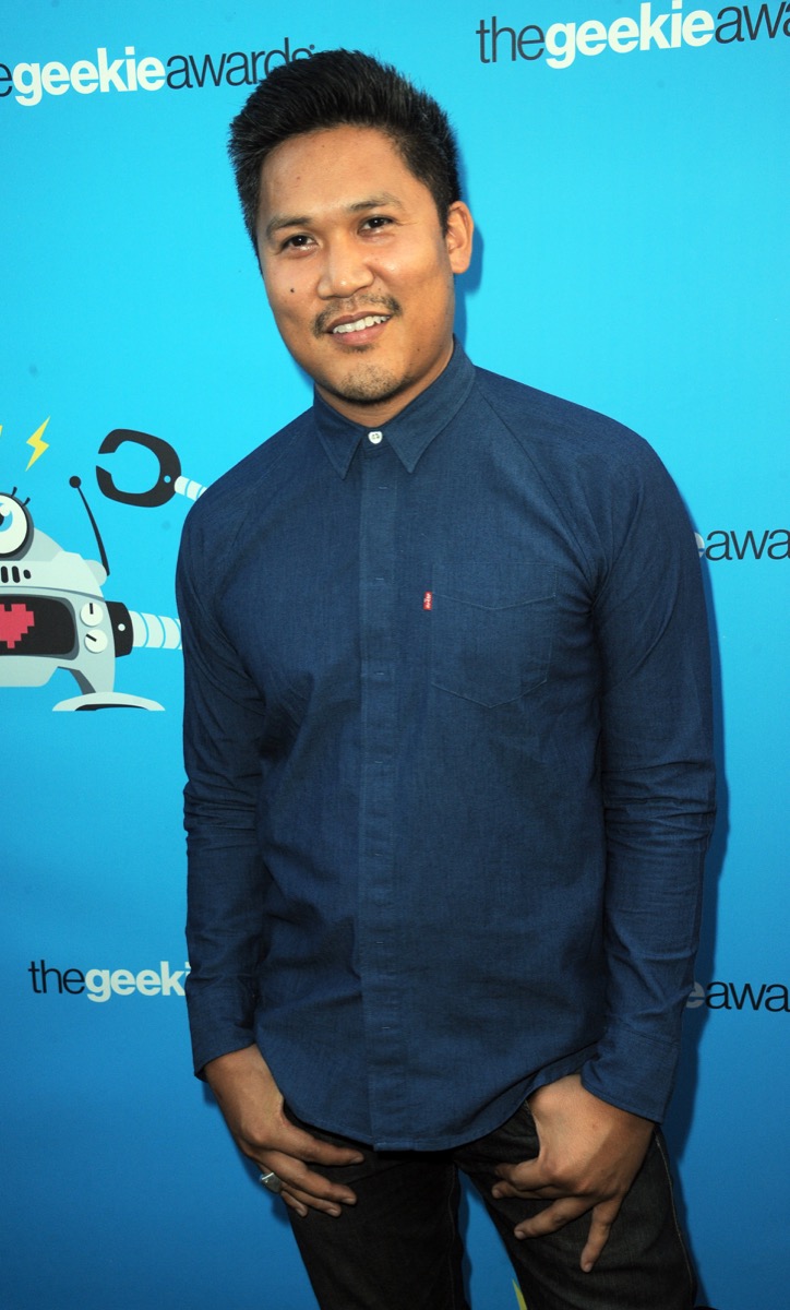 Dante Basco Rufio actor hook in denim shirt