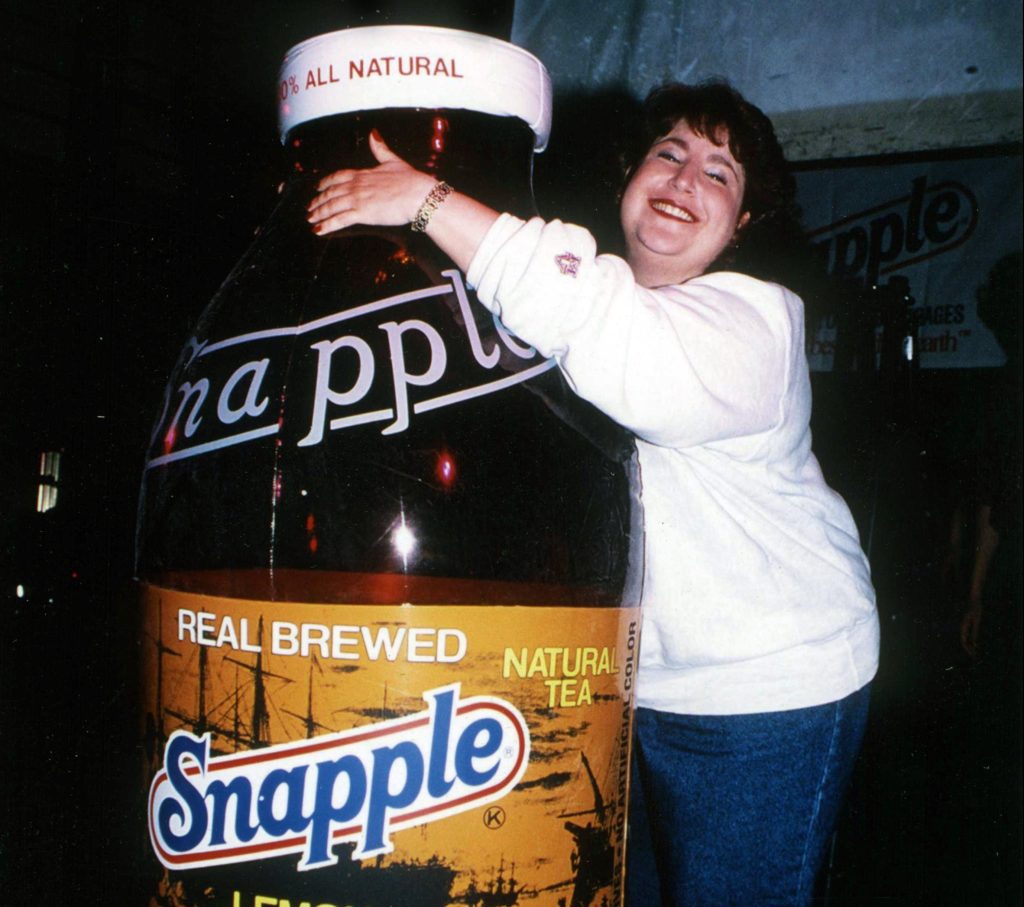 Wendy Kaufman, the Snapple Lady