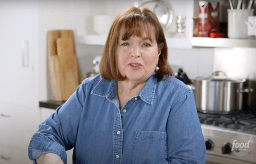Ina Garten hosting "Barefoot Contessa"