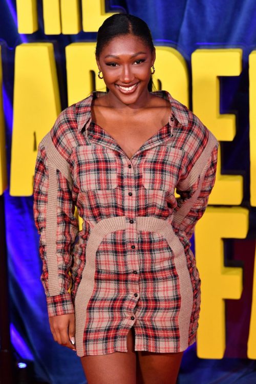 Isan Elba at the premiere of "The Harder They Fall" in October 2021