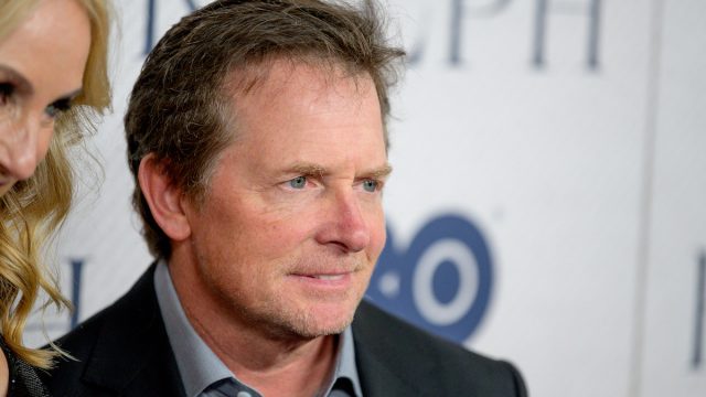 Michael J. Fox at the premiere of "Very Ralph" in October 2019