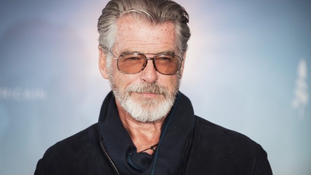 Pierce Brosnan with sunglasses