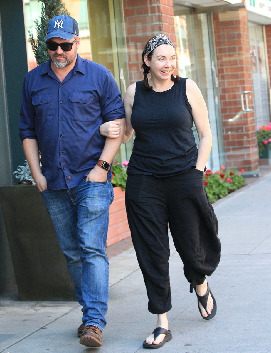 Stephanie Courtney and husband