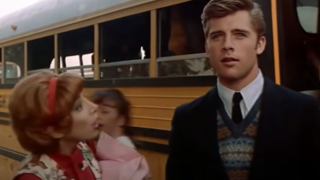 Didi Conn and Maxwell Caulfield in "Grease 2"