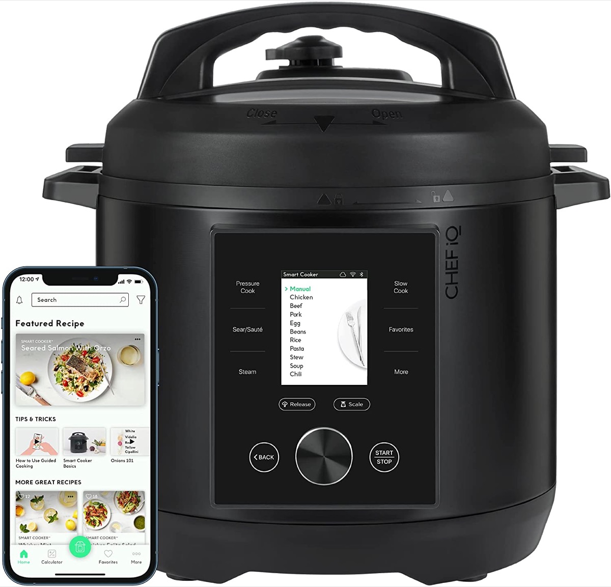 A smart pressure cooker