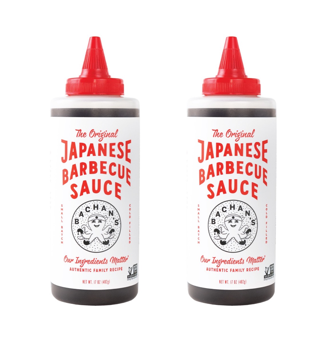 Bottles of Bachan's barbecue sauce