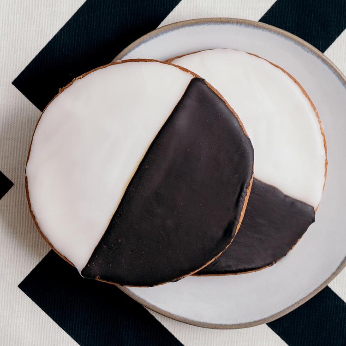 Black and white cookies
