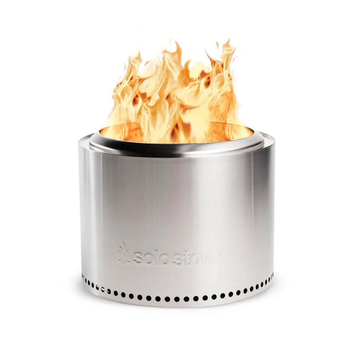 A Solo Stove portable bonfire