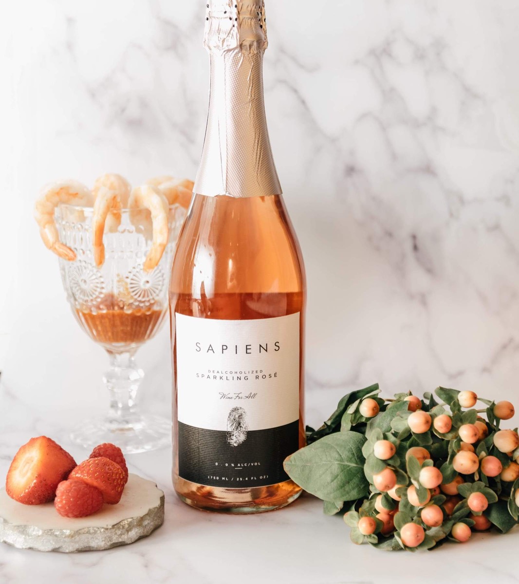 Sapiens dealcoholized rose