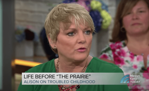 Alison Arngrim on "Megyn Kelly Today" in 2018