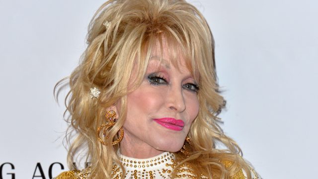 Dolly Parton at the 2019 MusiCares Person of the Year Gala