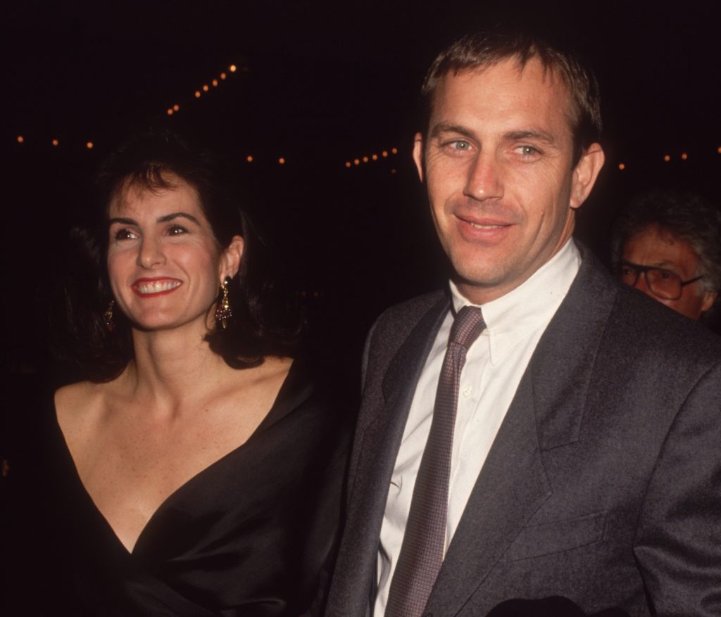 Kevin Costner and Cindy Silva