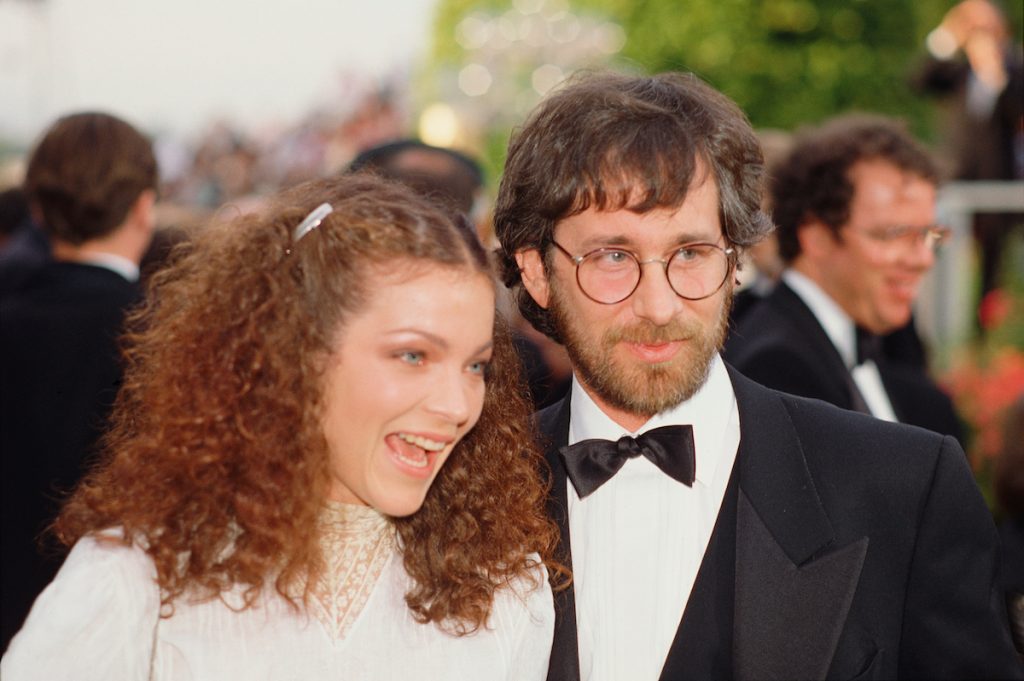 Steven Spielberg and Amy Irving