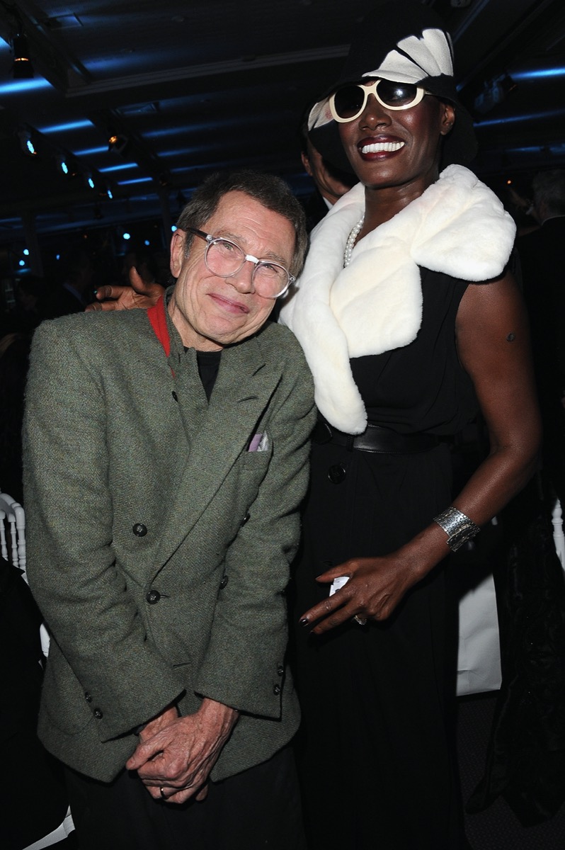 Jean-Paul Goude and Grace Jones in 2012