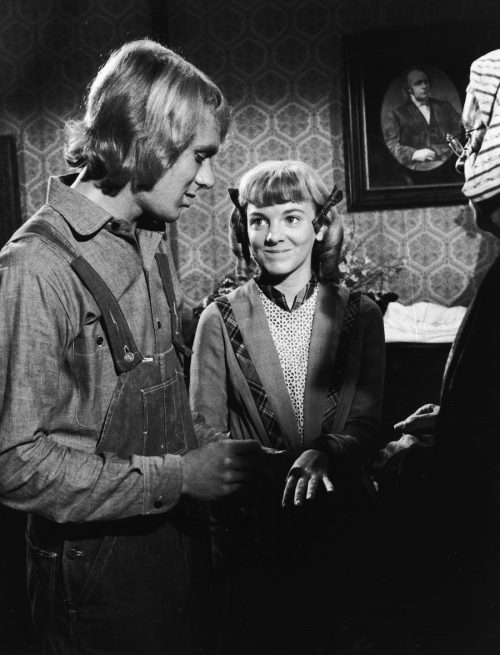 Bob Marsic and Alison Arngrim on "Little House on the Prairie"