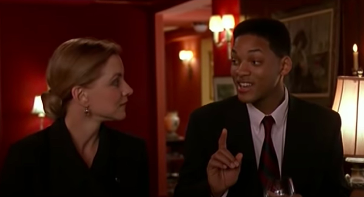 Stockard Channing and Will Smith in Six Degrees of Separation