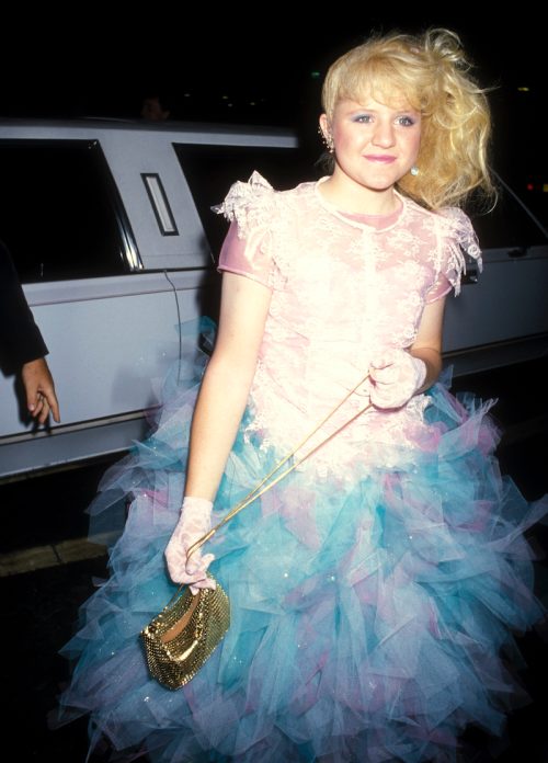 Tina Yothers at the 1986 Emmys