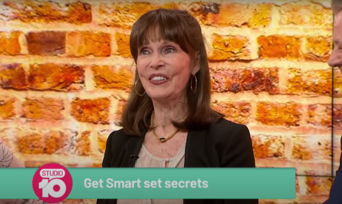 Barbara Feldon on "Studio 10" in 2019
