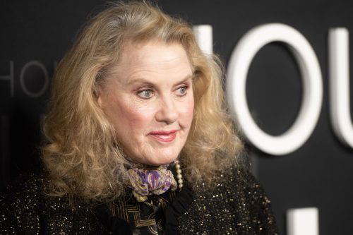 Celia Weston at the New York premiere of "House of Gucci" in November 2021