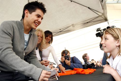 David Archuleta at an autograph signing in 2008