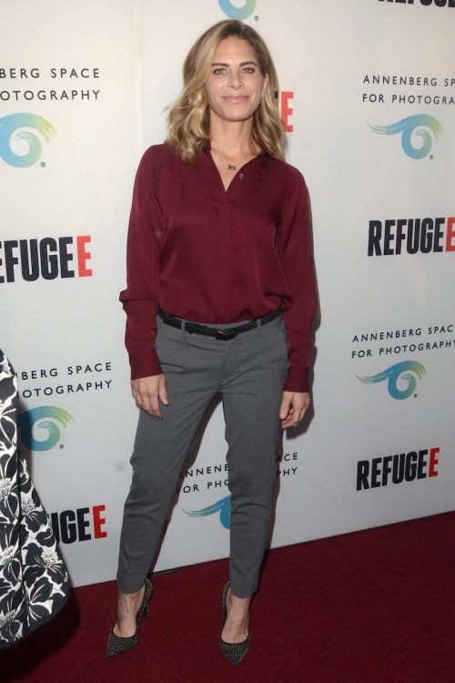 Jillian Michaels at REFUGEE at the Annenberg Space for Photography in 2016