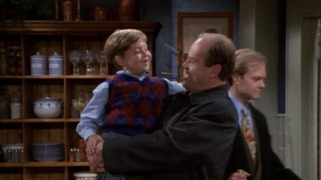 Trevor Einhorn and Kelsey Grammer on Frasier