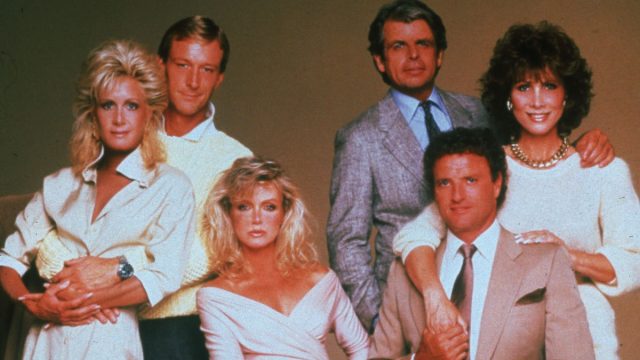 The cast of "Knots Landing"