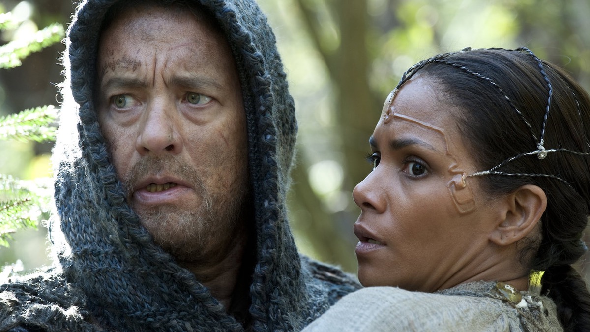 Tom Hanks and Halle Berry in Cloud Atlas