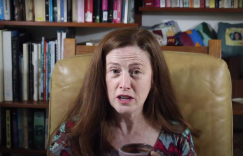 Kami Cotler in one of her YouTube videos from April 2020