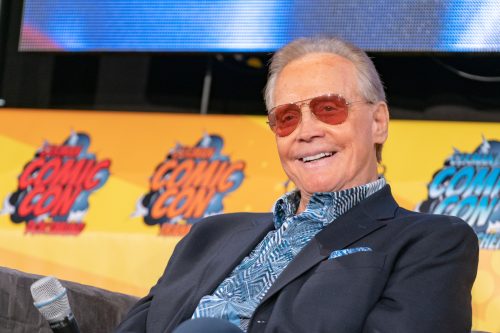 Lee Majors at German Comic Con Dortmund Spring Edition in 2019