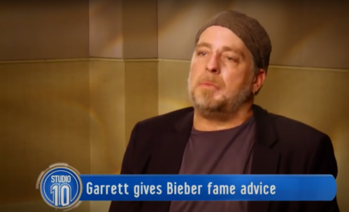 Leif Garrett on "Studio 10" in 2016