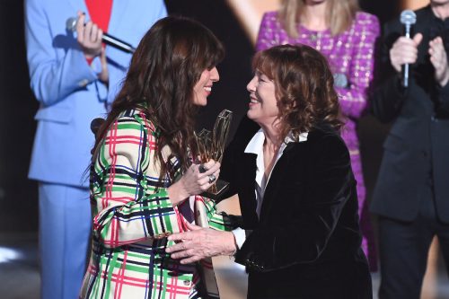 Lou Doillon and Jane Birkin at the Victoires De La Musique Award Ceremony in 2021