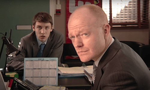 Jake Wood as Max Branning on "EastEnders"