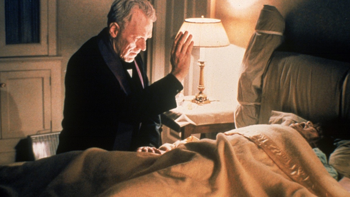 Max von Sydow and Linda Blair in The Exorcist