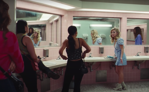 Sydney Sweeney in a scene from "Euphoria"