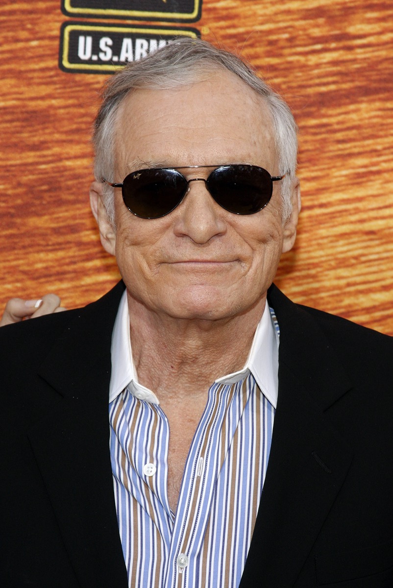 Hugh Hefner in 2008