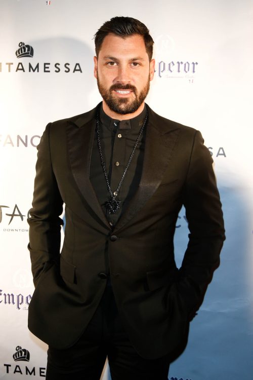 Maksim Chmerkovskiy at the Cantamessa Men Launch Party in 2014