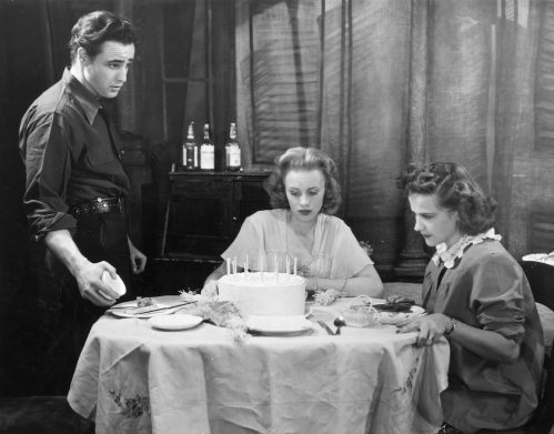 Marlon Brando, Jessica Tandy, and Kim Hunter in "A Streetcar Named Desire"
