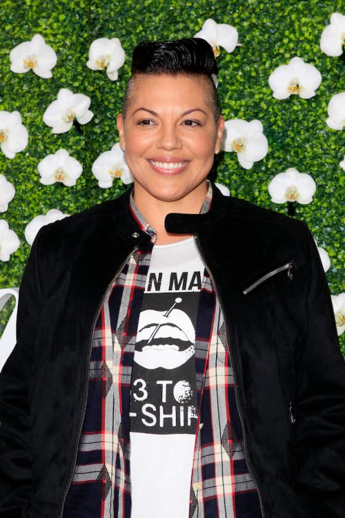 Sara Ramirez at the EYEspeak Summit in 2018