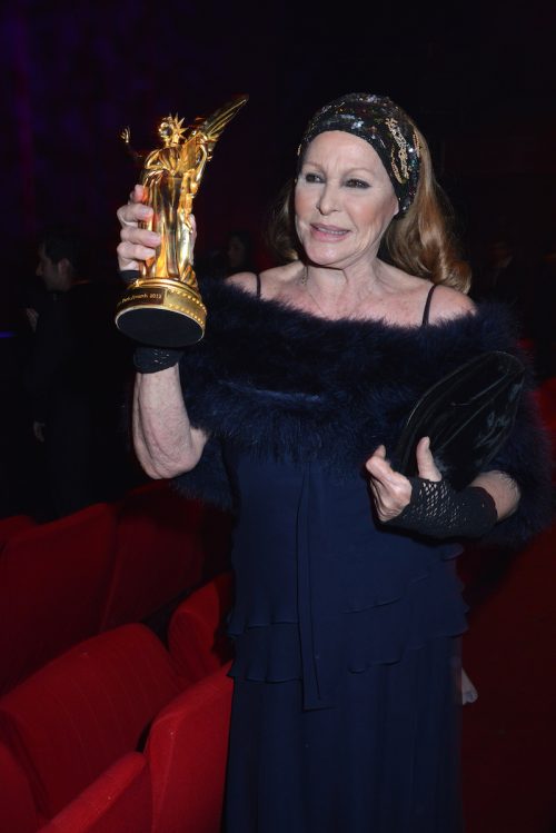 Ursula Andress at the Trophee de Paris Awards in 2013