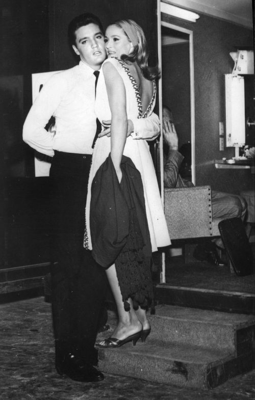 Elvis Presley and Ursula Andress in 1963