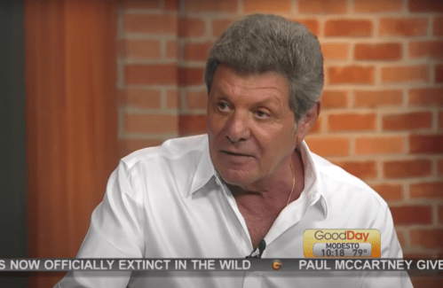 Frankie Avalon on "Good Day Sacramento" in 2018