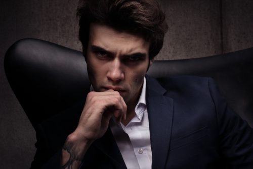 sinister man