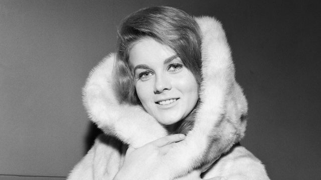 Ann-Margret at the May Fair Hotel in London in 1963