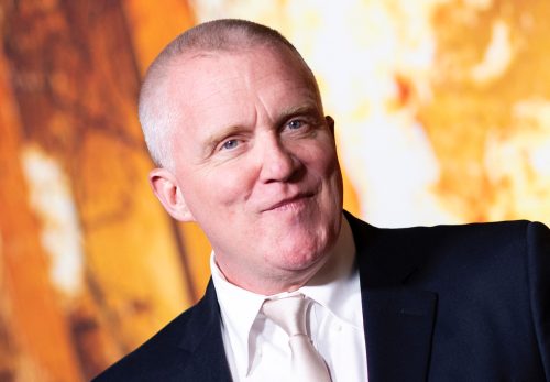Anthony Michael Hall at the premiere of "Halloween Kills" in 2021
