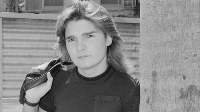 A portrait of Corey Feldman circa 1985